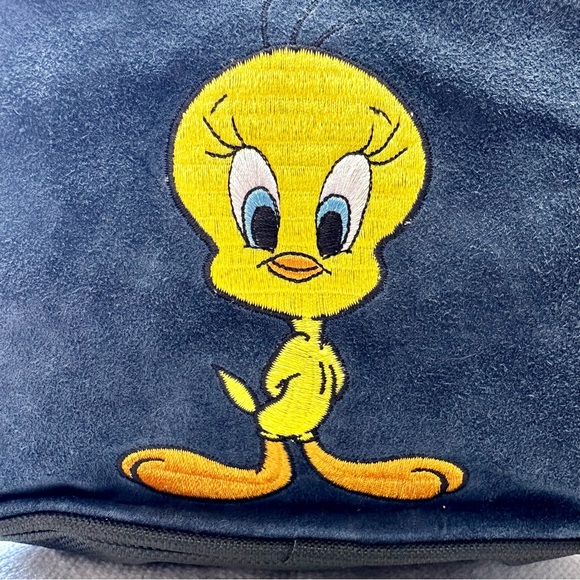 Vintage 1997 Tweety Bird Mini Backpack KeepSack Karacter Bags Looney Tunes - Picture 2 of 11